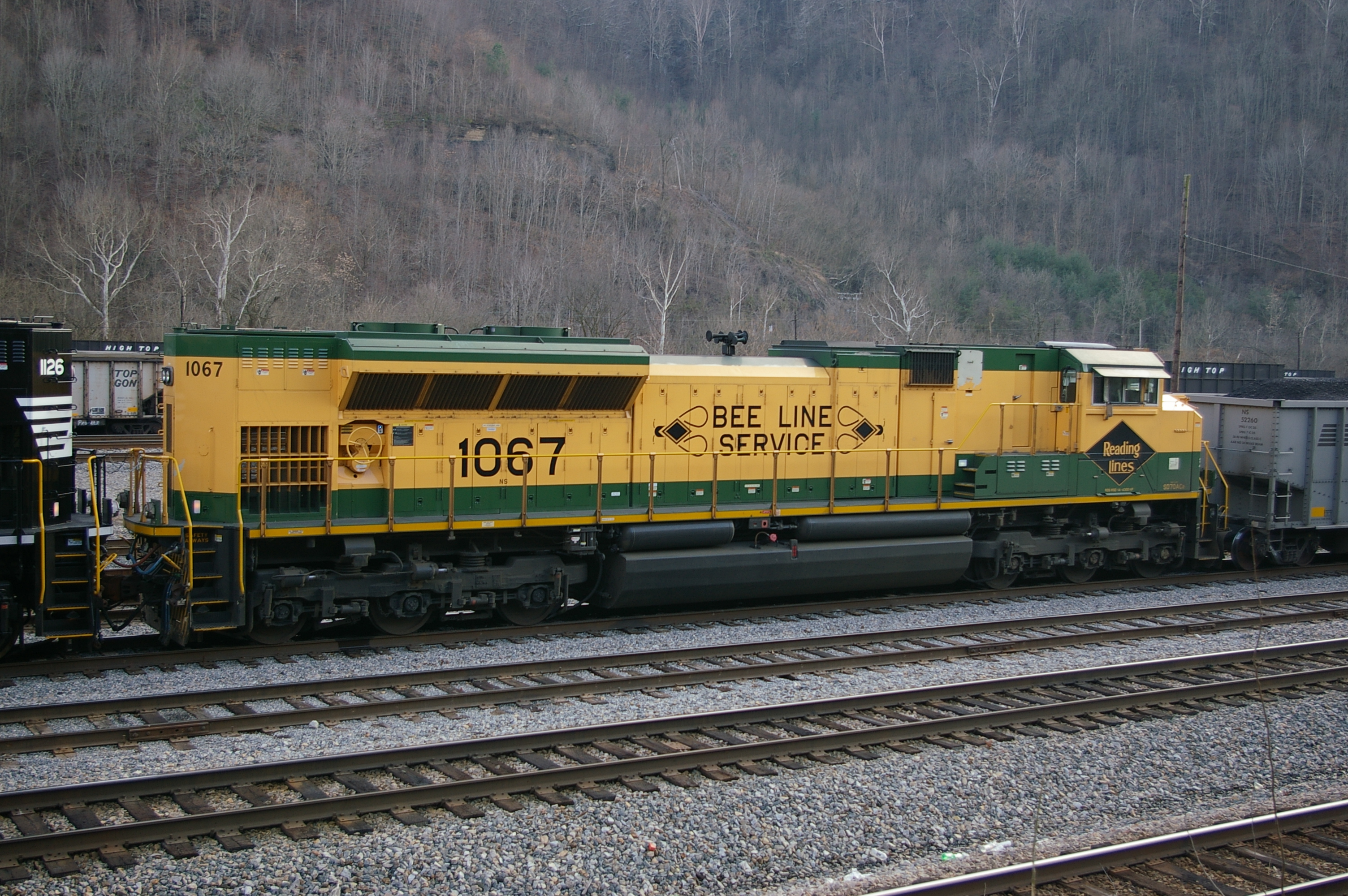 'Reading' SD70ACE #1067