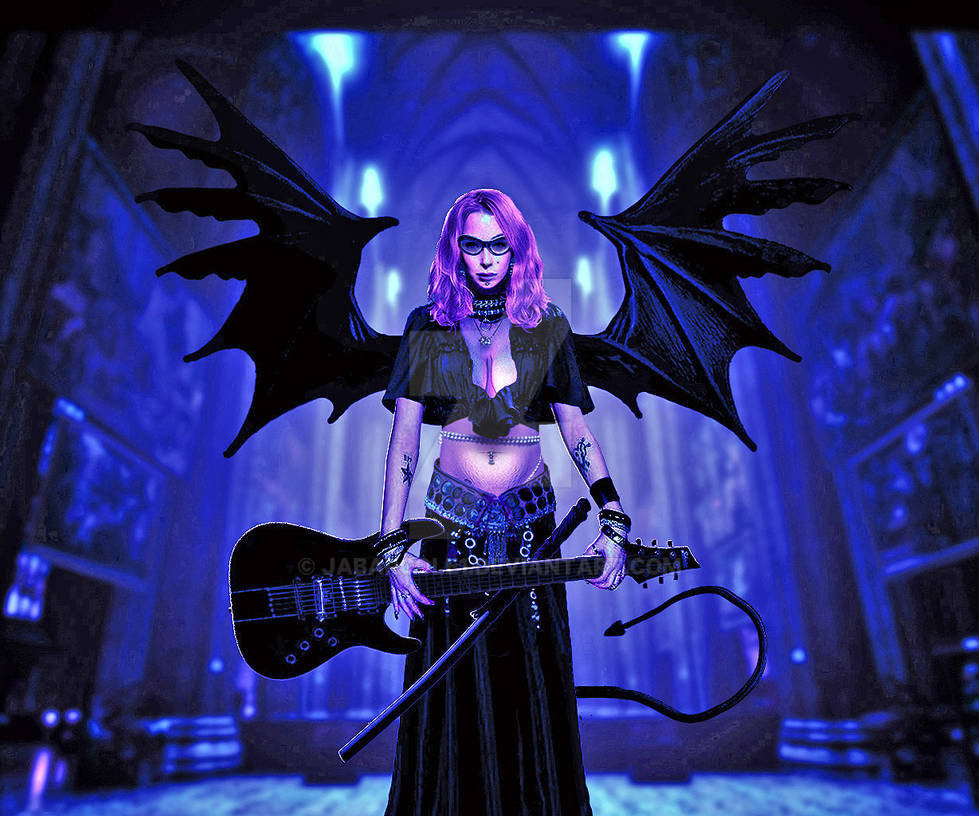 Meribeth Demon Lilith as a demon (Cathedral Scene 1, Midriff by jabarcole1 on DeviantArt