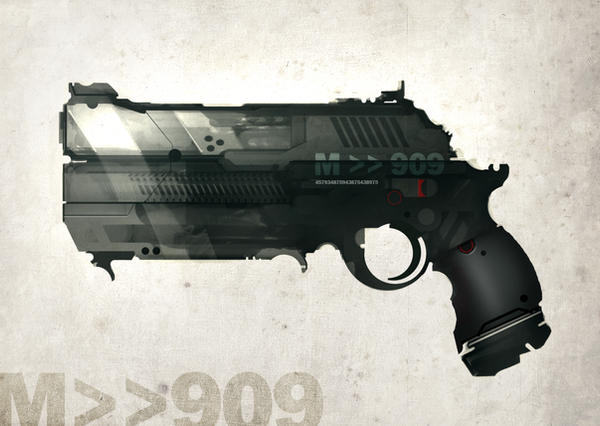 GUN speed paint M 909 by torvenius on DeviantArt