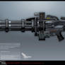 Syndicate Concept Art - MINIGUN