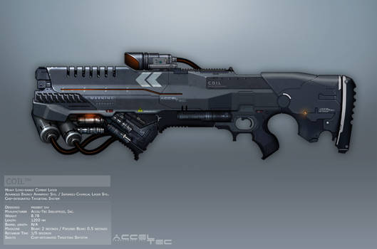 Syndicate Concept Art - COIL rifle
