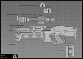 Concept Art RIDDICK AoDA - Sniper rifle