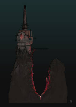 the DARKNESS Concept Art - Otherworld Castle
