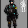 SYNDICATE concept - character security guard