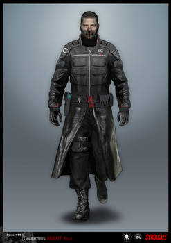 SYNDICATE concept - character Agent