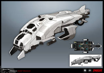 SYNDICATE concept - enemy dropship