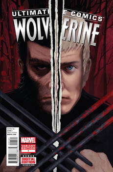 my first MARVEL cover - WOLVERINE