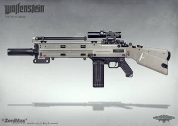 Wolfenstein: The New Order - AR Marksman rifle