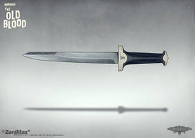 Concept Art Wolfenstein The Old Blood german dagge