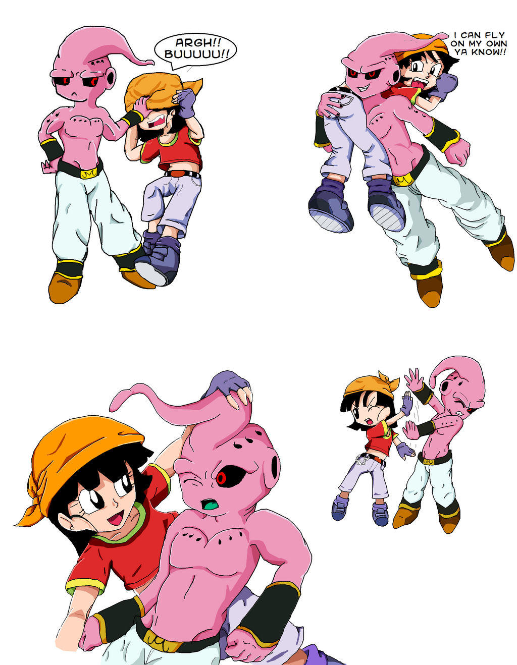 Dbz Gt Kid Buu And Pan By Foxyserriaangel On Deviantart Dbz Gt Kid Buu And Pan By Foxyserriaangel On Deviantart