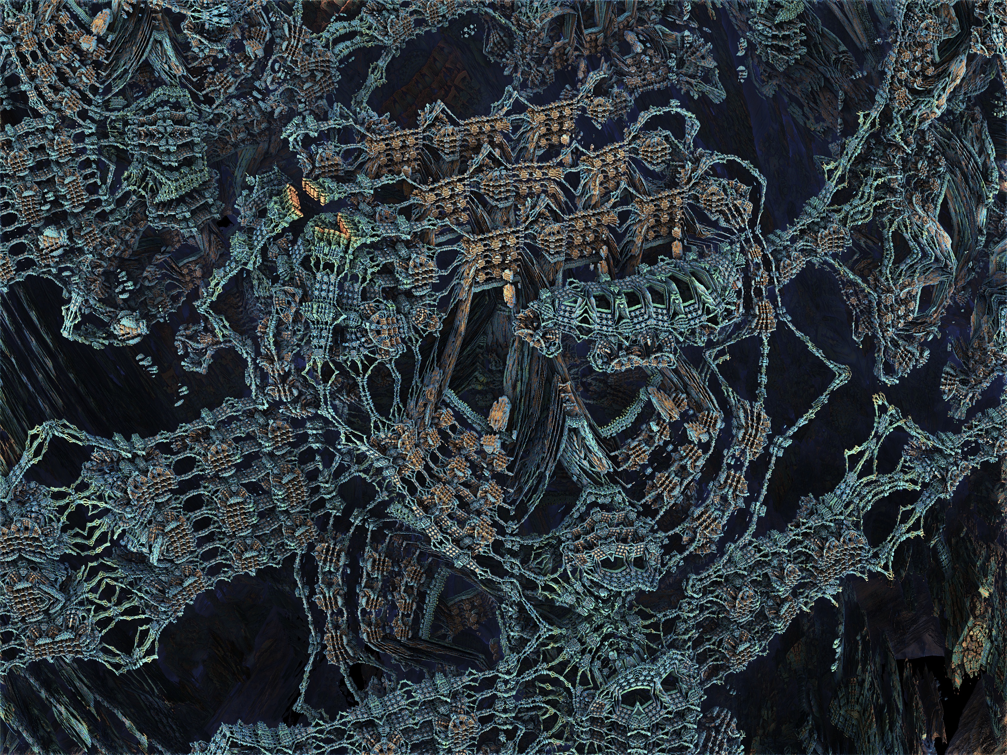 ABoxPlatinum1 - Mandelbulb 3D fractal