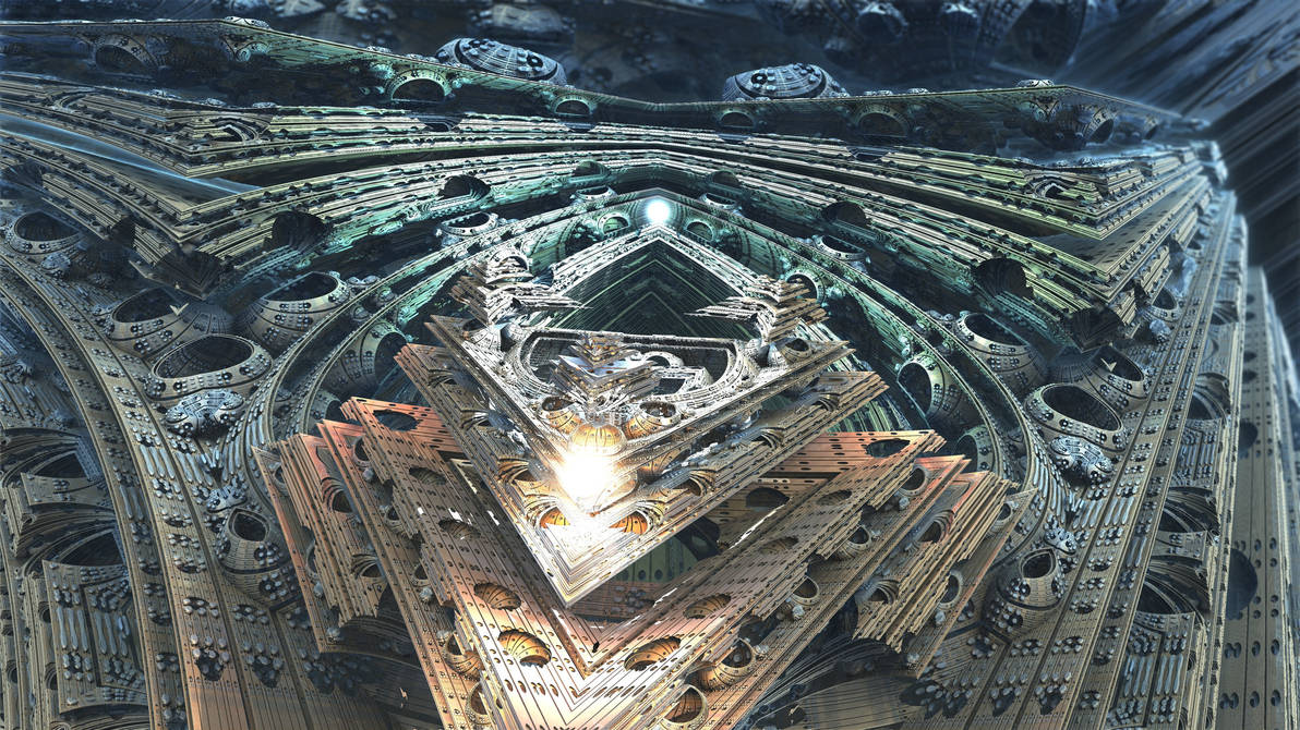 Amazing 3Light II - Mandelbulb 3D fractal by schizo604