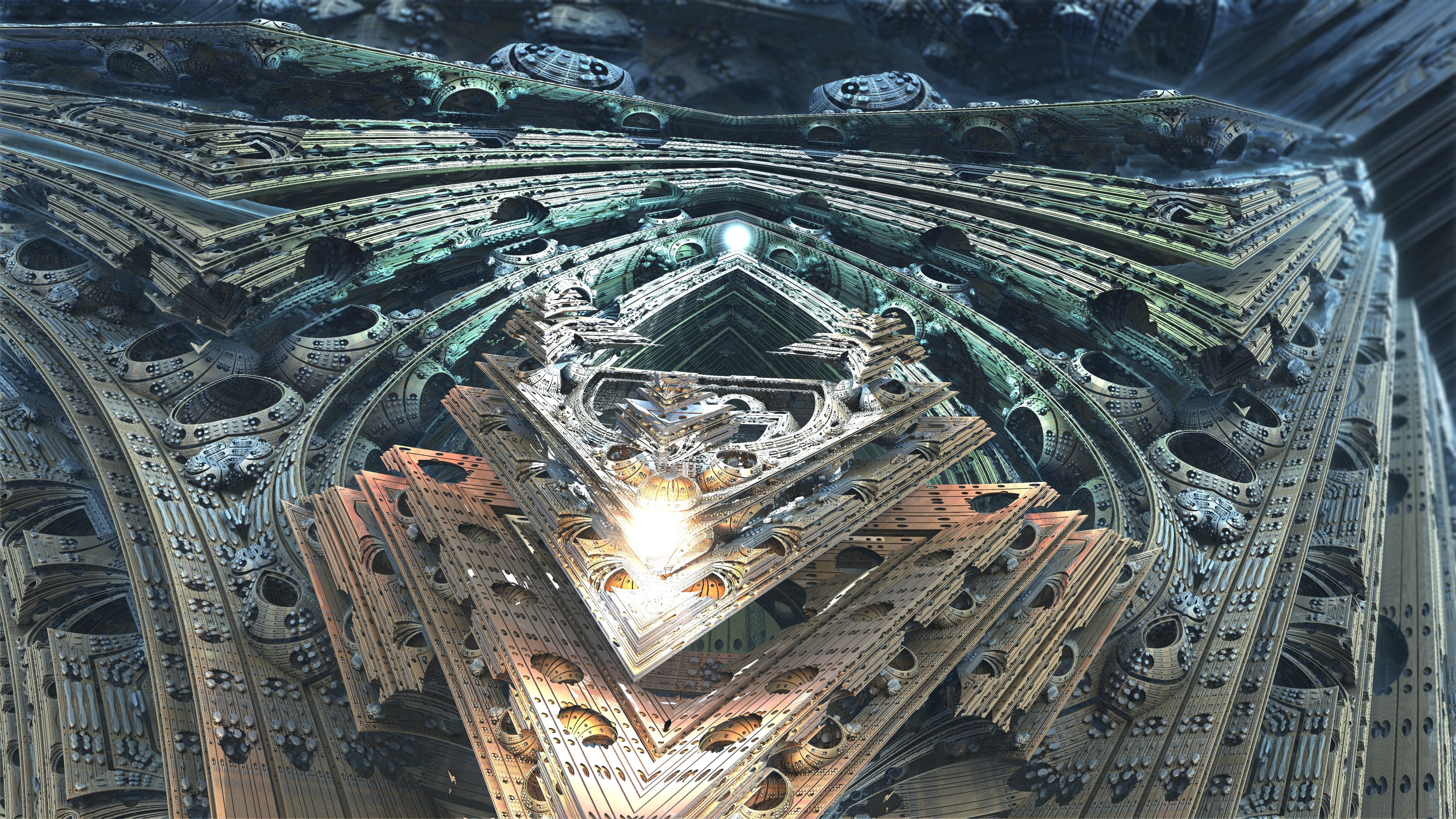 Amazing 3Light II - Mandelbulb 3D fractal by schizo604
