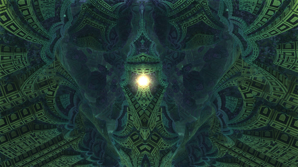 Descent into Fractal Core - Mandelbulb 3D fractal by schizo604