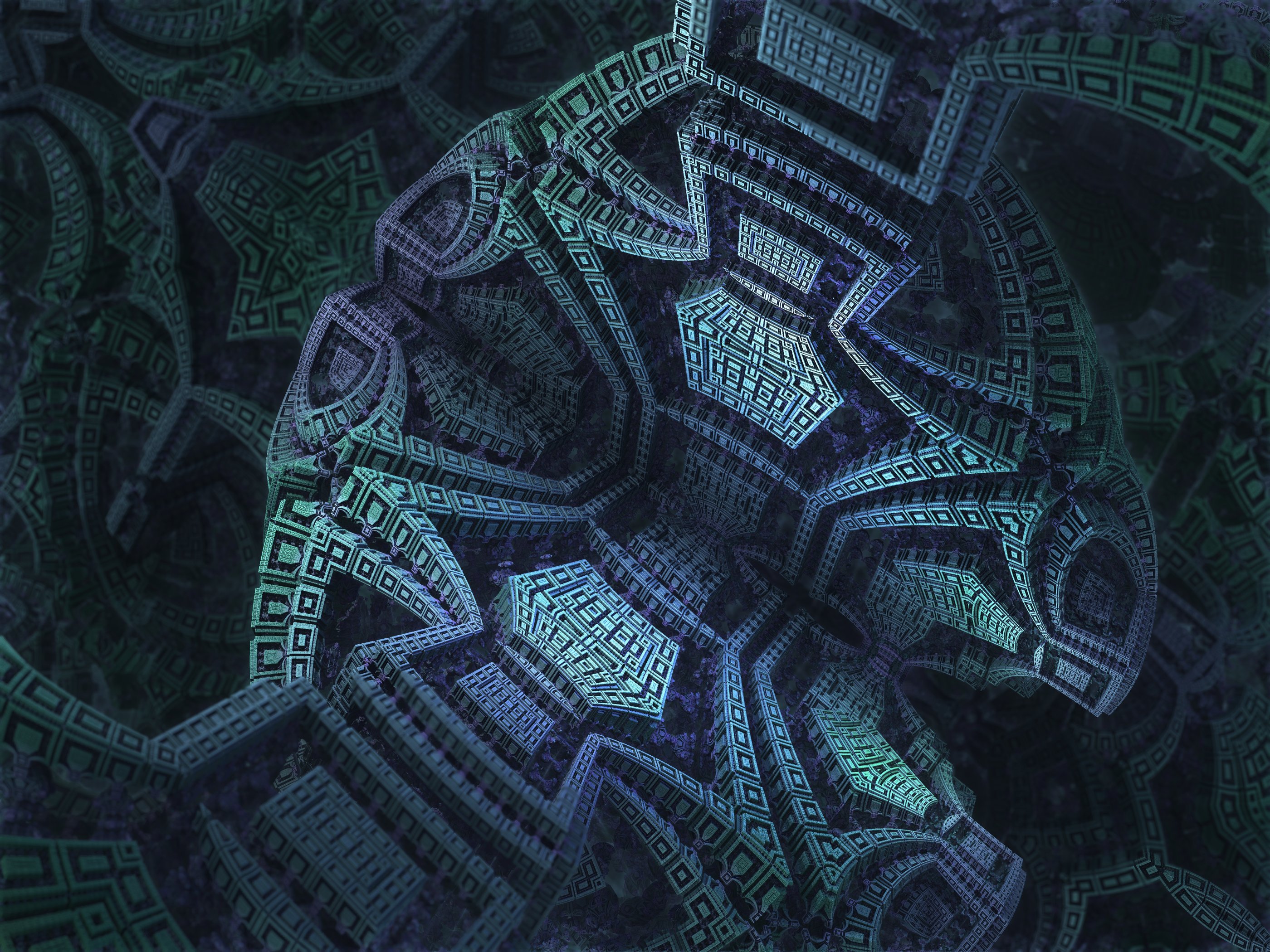 Box Menger Box - Mandelbulb 3D fractal