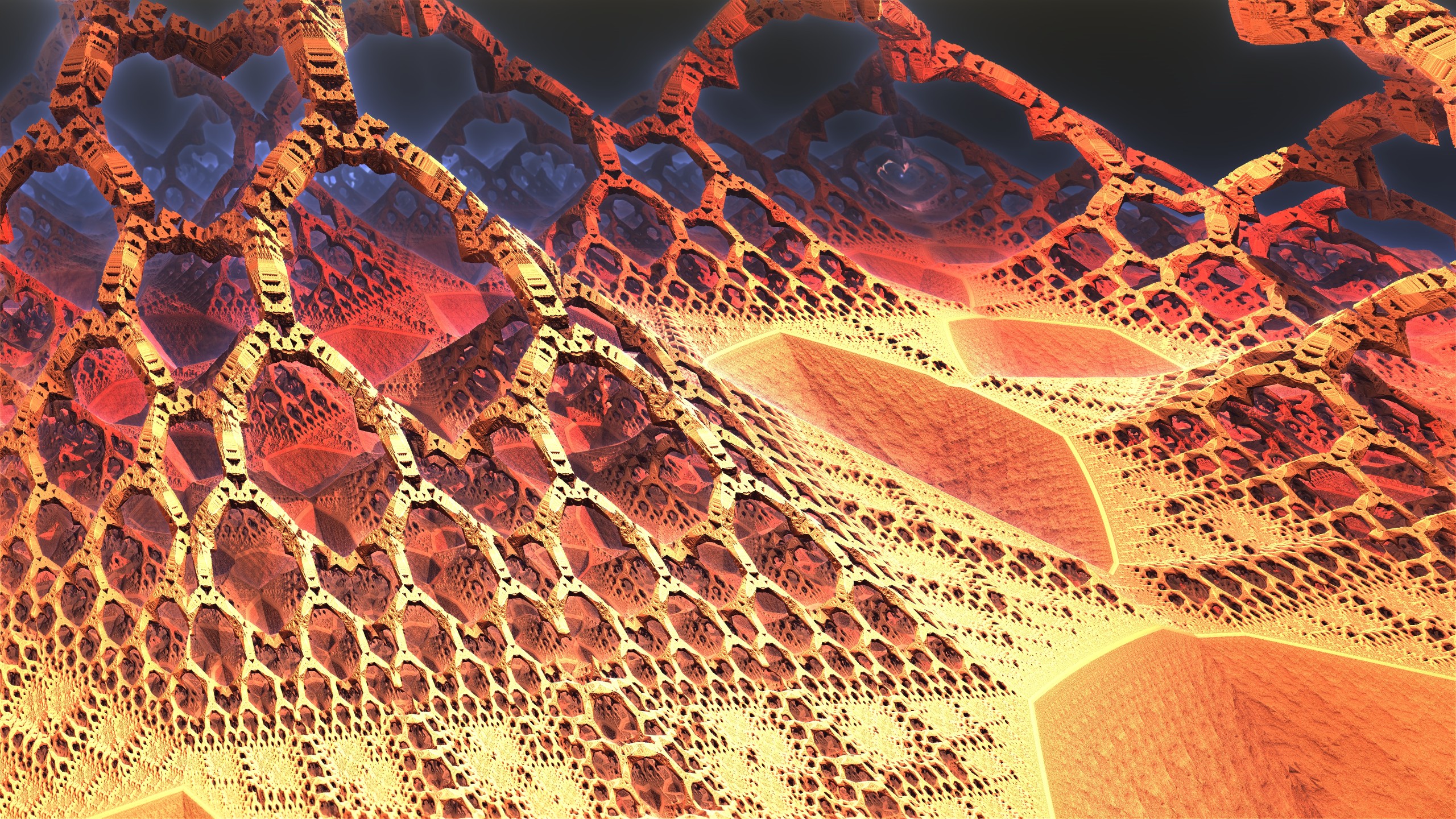 In Hell - Mandelbulb 3D fractal