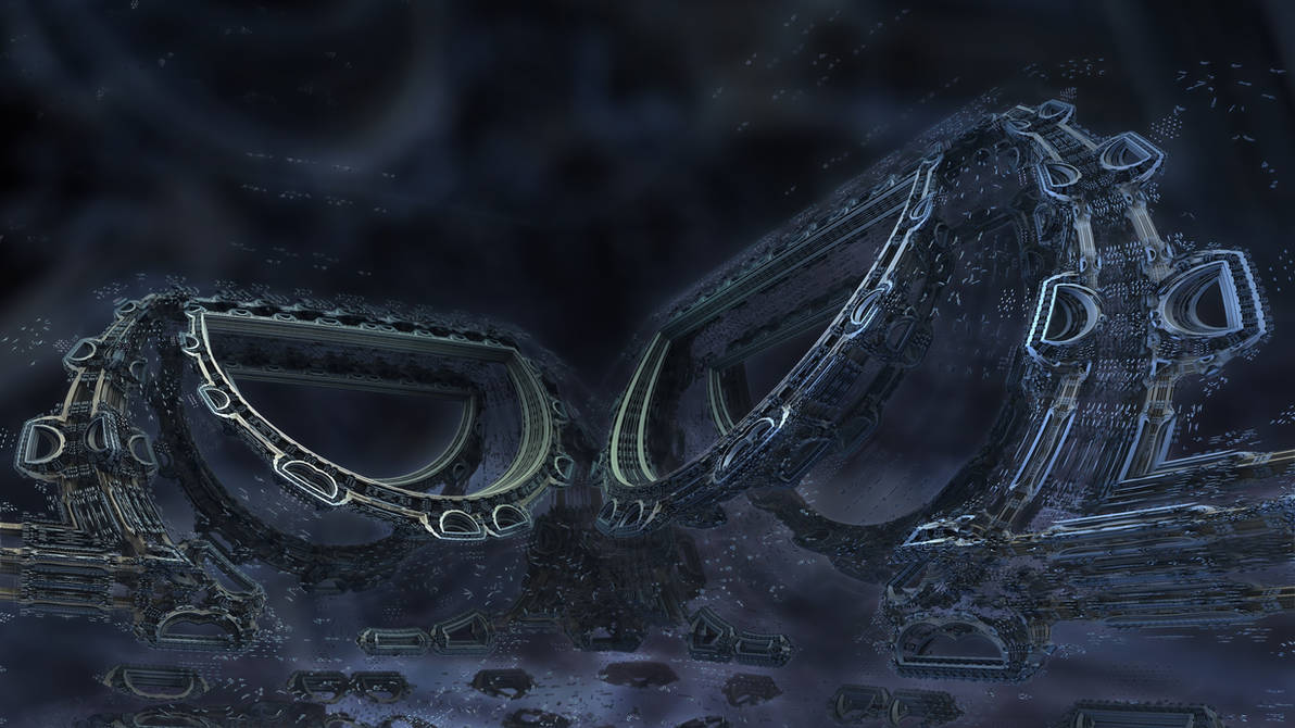 Amazing Mechanics - Mandelbulb 3D fractal by schizo604
