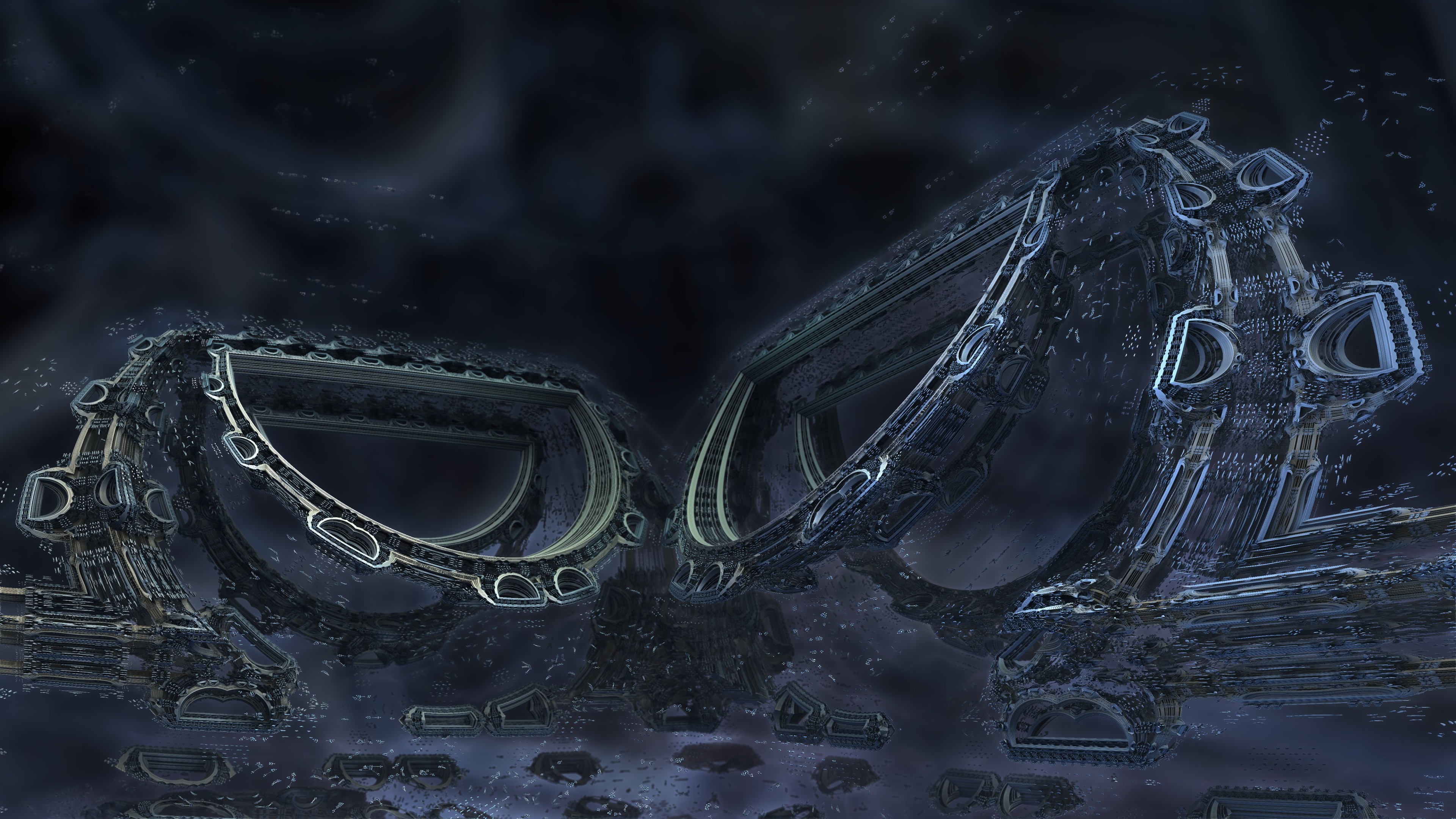 Amazing Mechanics - Mandelbulb 3D fractal by schizo604
