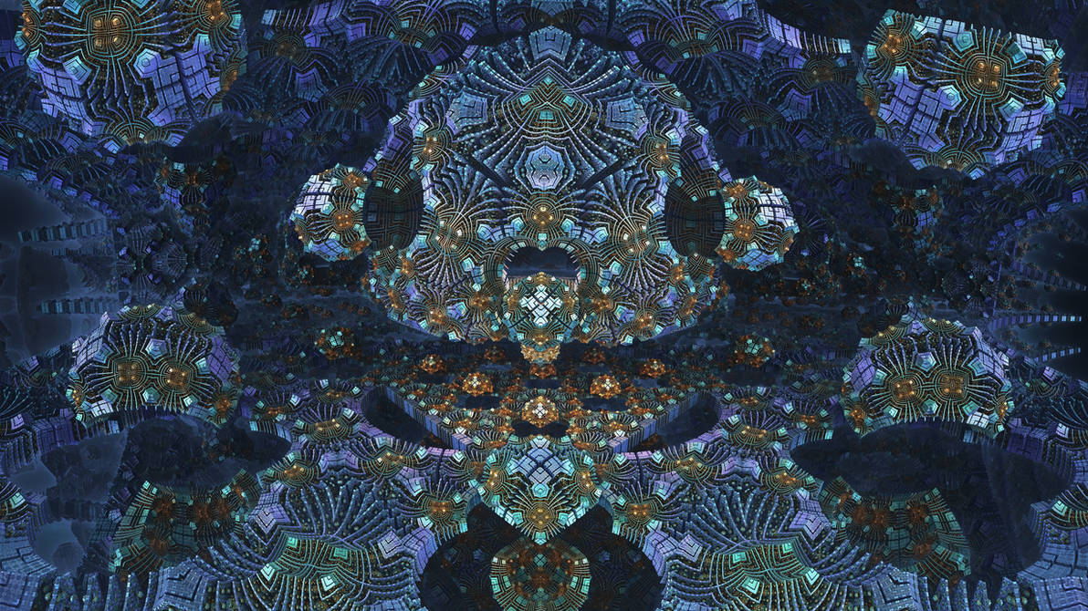 Fractal Matrix 246 - Mandelbulb 3D fractal by schizo604