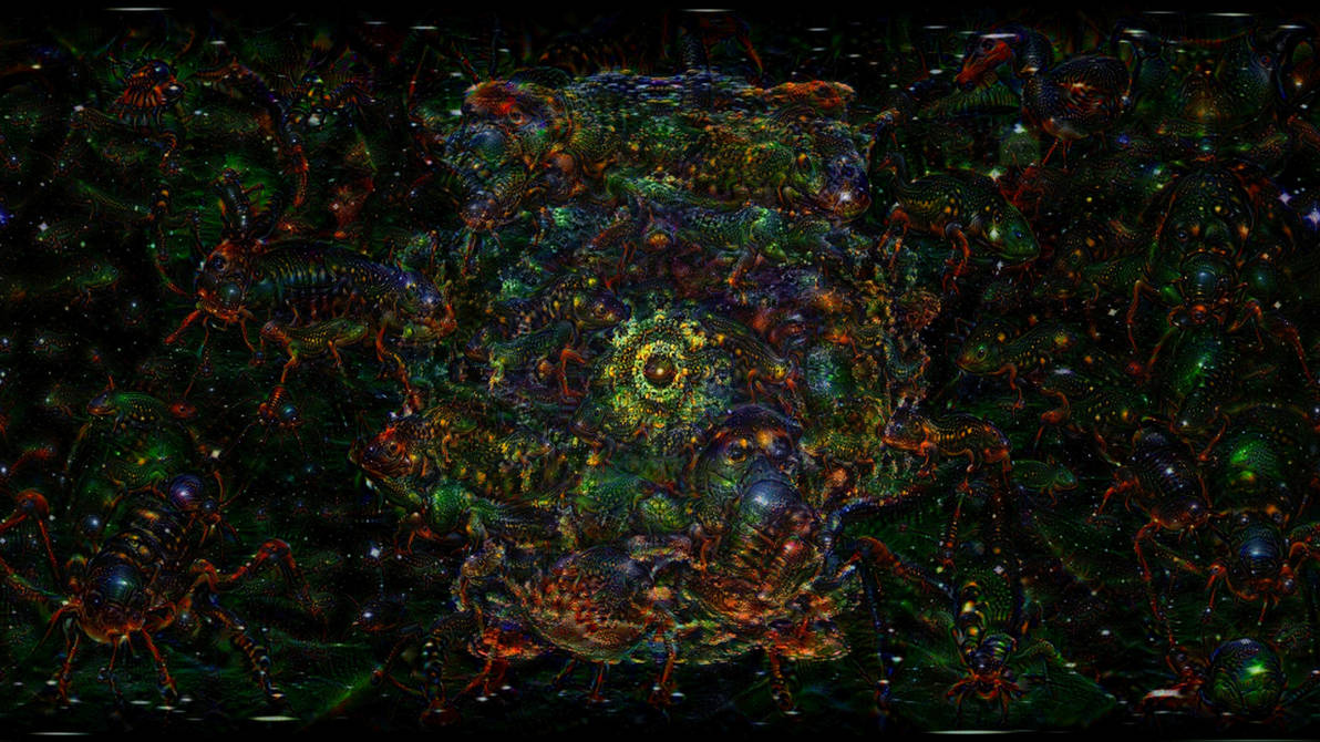 ACID EYE 360 VR - Psychedelic Deep Dream Fractal 1 by schizo604