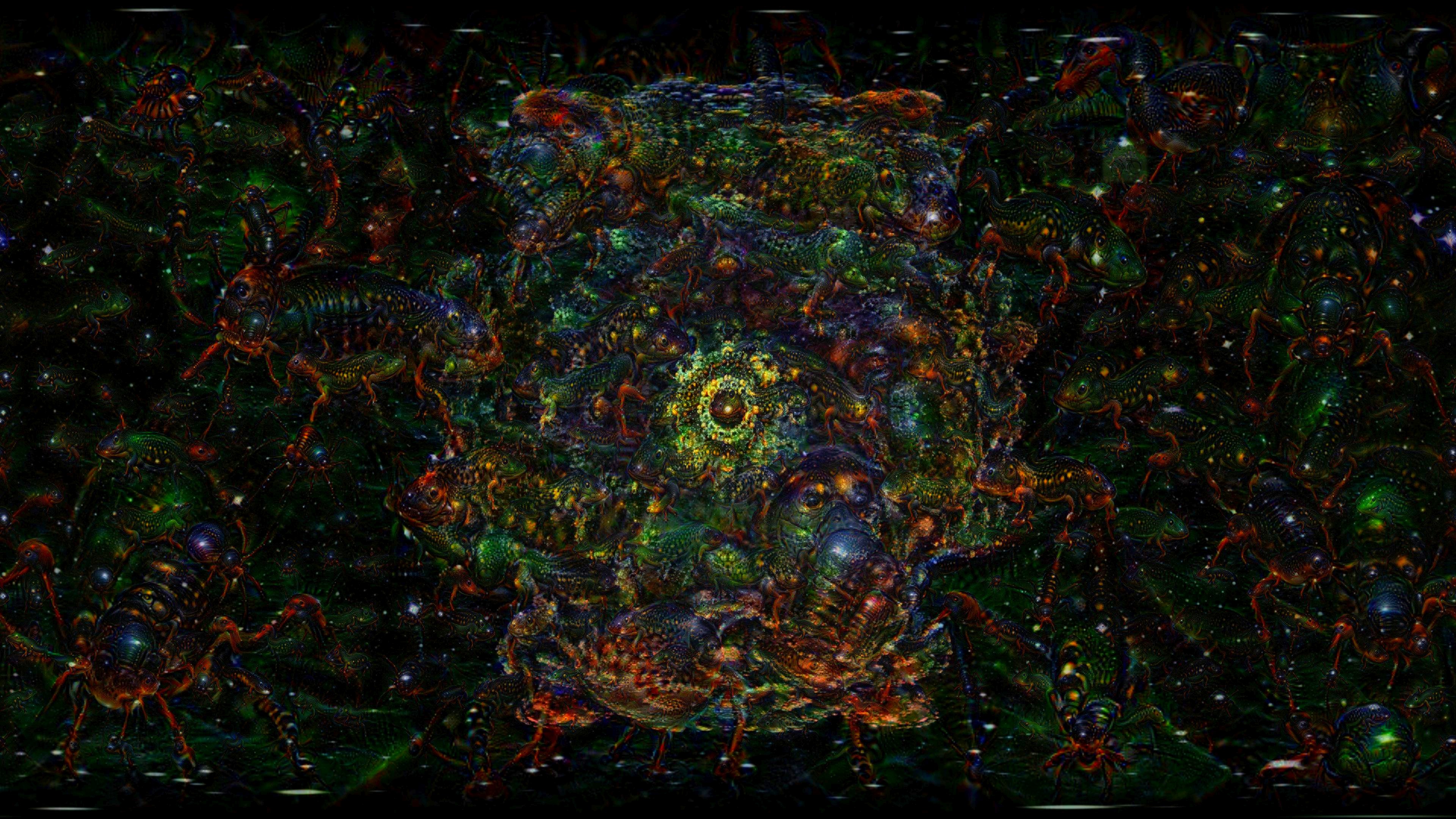 ACID EYE 360 VR - Psychedelic Deep Dream Fractal 1 by schizo604
