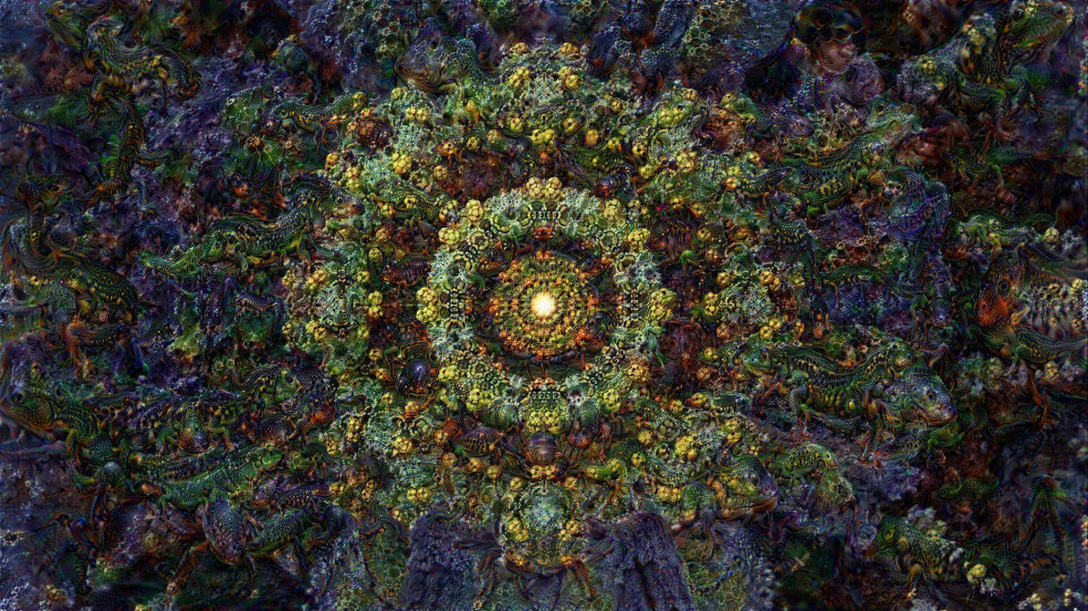ACID EYE 360 VR - Psychedelic Deep Dream Fractal 3 by schizo604