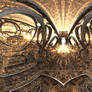 360 VR Fractal Canyon - Mandelbulb 3D fractal anim