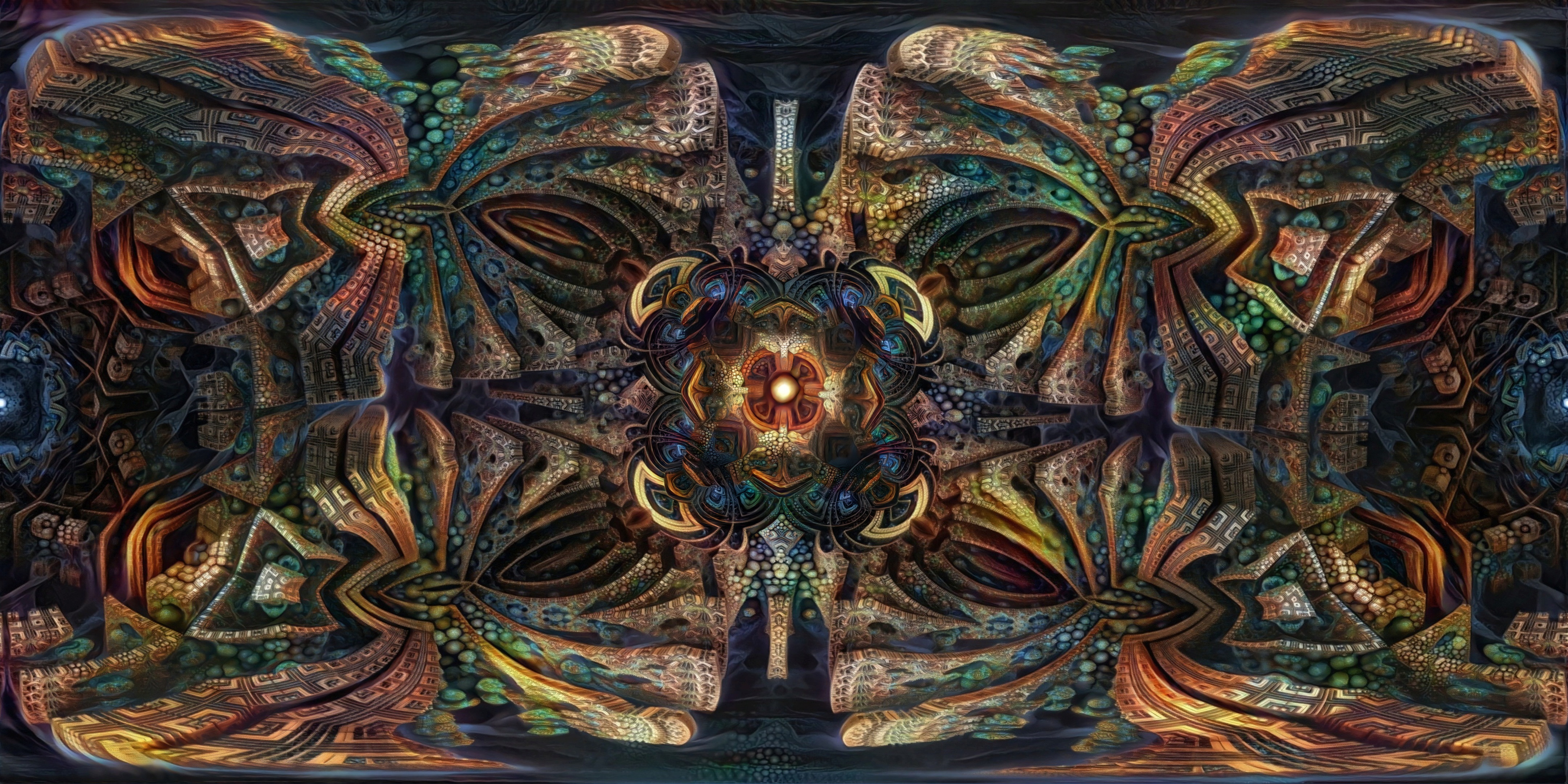Fractal Matrix 4 - Style Transfer - 360