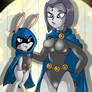 Raven and Bunny Raven