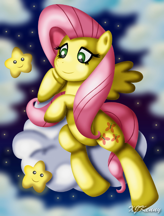 Fluttershy Gazing