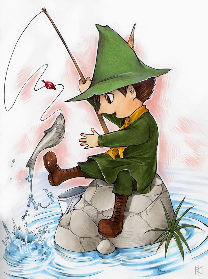 Fishing Snufkin