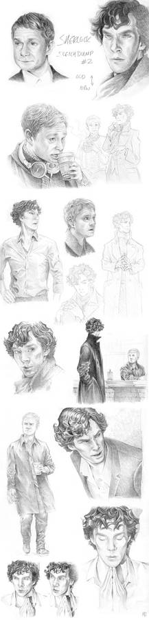 Sherlock Sketchdump #2