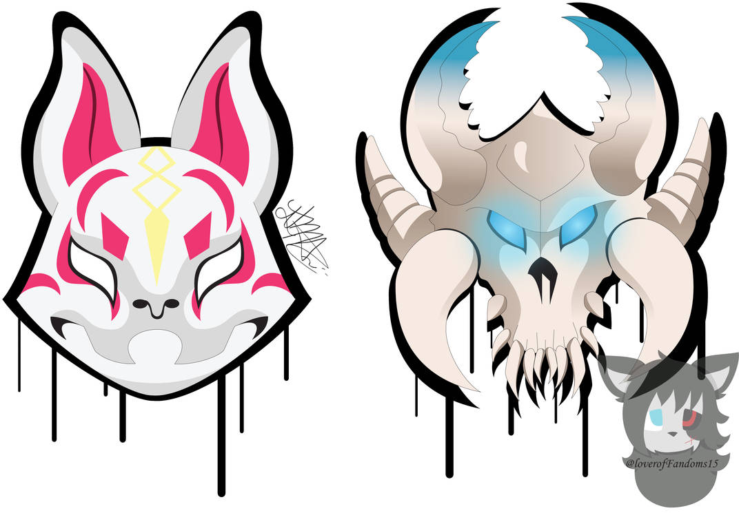 Fortnite Season 5 Masks + Speedpaint by loverofFandoms15 on DeviantArt