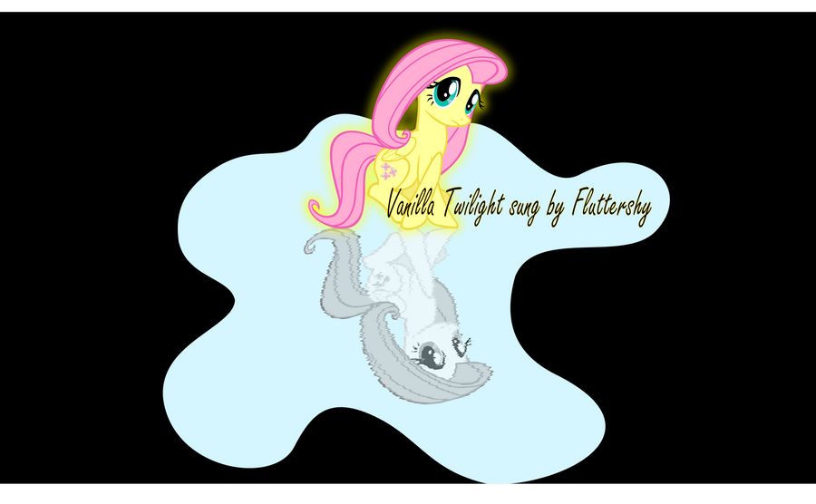 Fluttershy Sings Vanilla Twilight Song Art