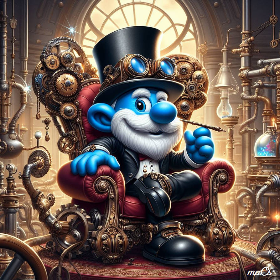 Curmud The Clockwork Curmudgeon by maCsAiDesign on DeviantArt