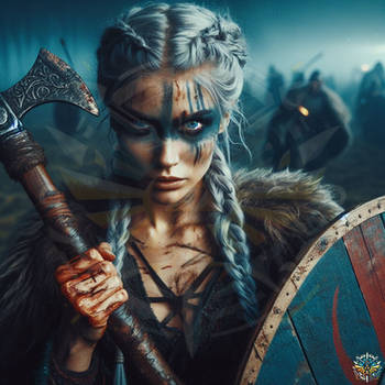 The Shield Maiden's ValorIn the age of the Vikings