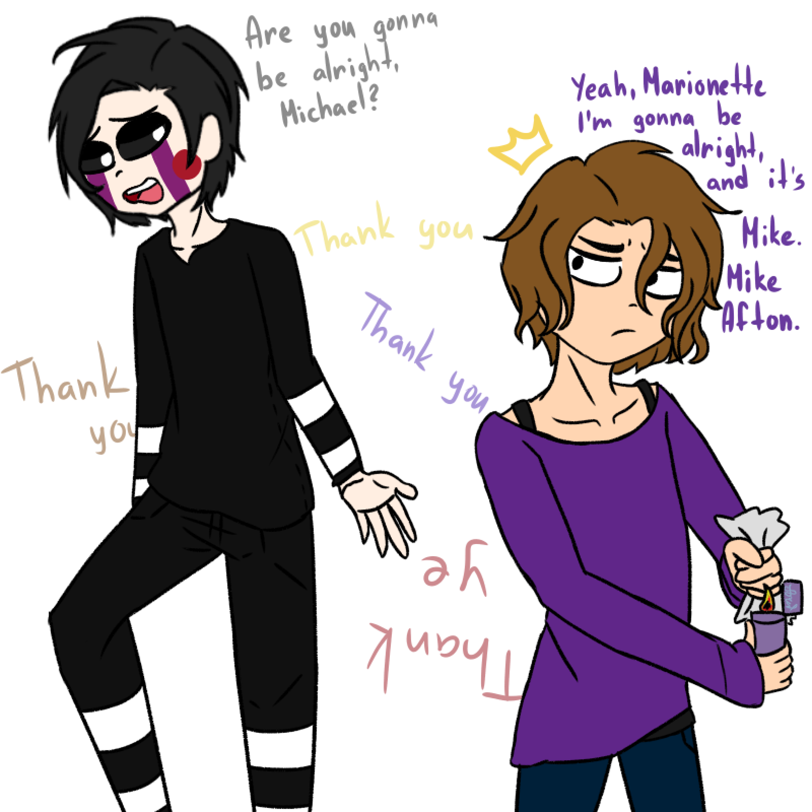 Past Michael Afton Fanart Fan Art Afton Artwork Gamba