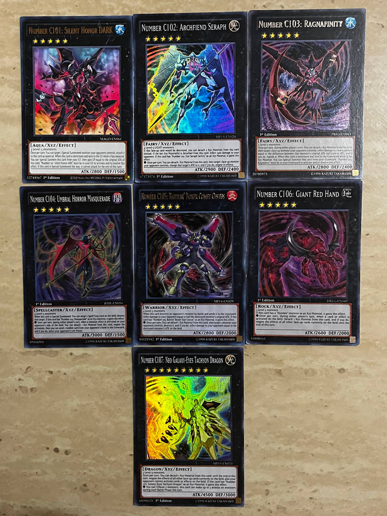 The Seven Barian Emperors (Chaos Forms) by LightningBolt87 on DeviantArt