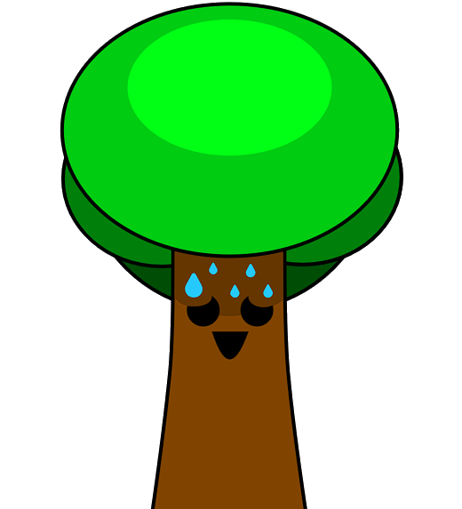 Tree Sweating Mr.tree Sweat by Therainbowgirly on DeviantArt