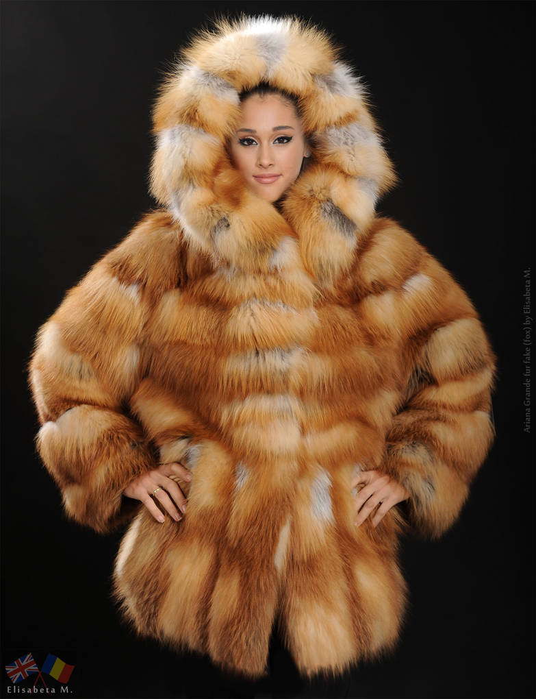 Ariana Grande fur fake (fox) by ElisabetaM on DeviantArt