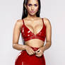 Meghan Markle latex fake 04 v01 red