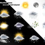 Realistic Weather Icons