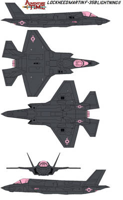 Adventure Time F-35B Lightning II