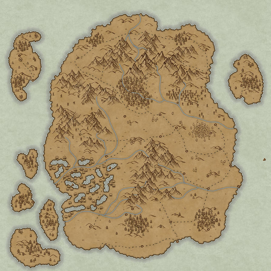 Draekhar Campaign Map by tpass1112 on DeviantArt