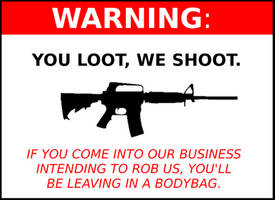 You Loot We Shoot