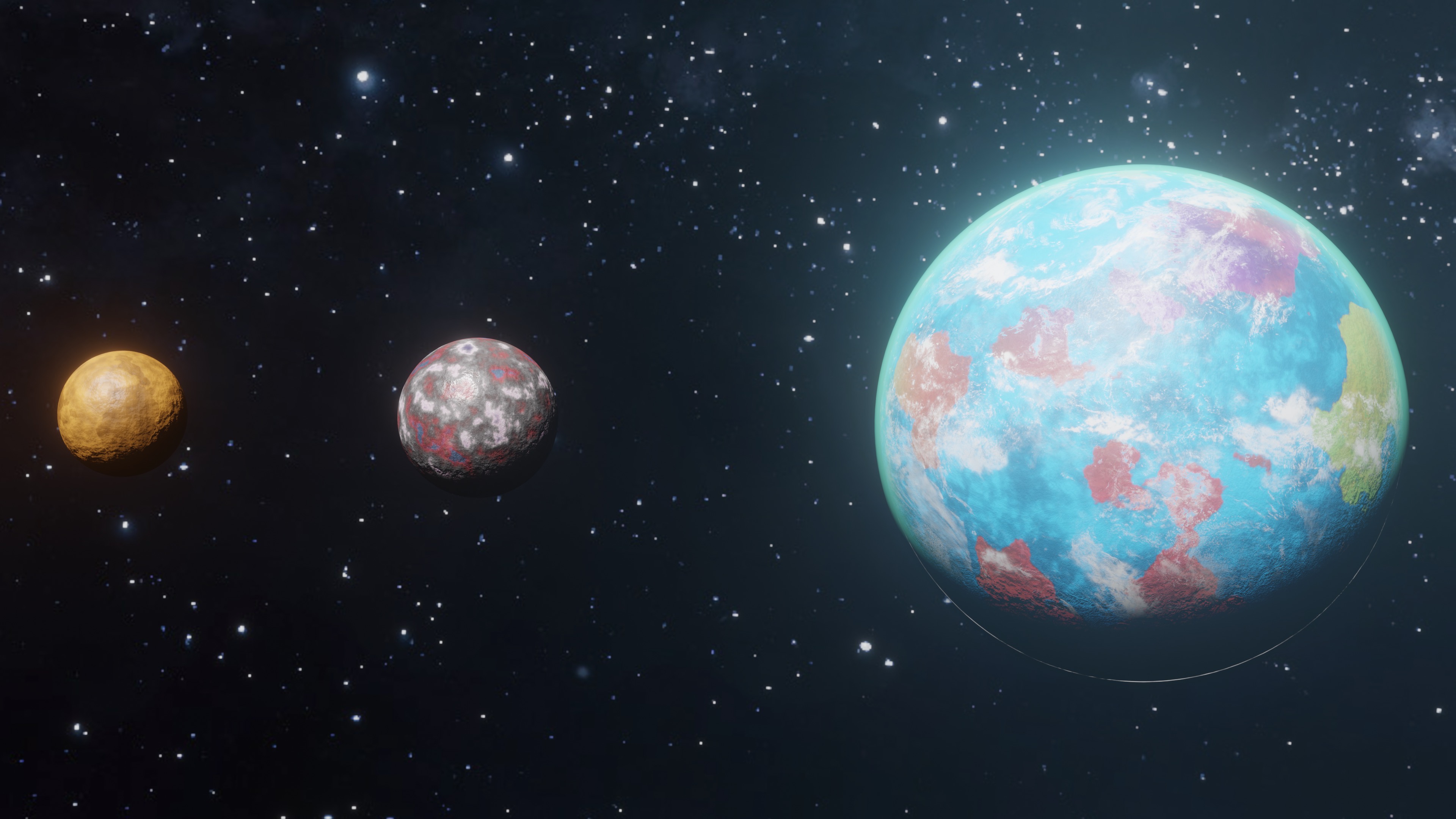 Planet Rendered Planet Render Test by AbioticBirch on DeviantArt