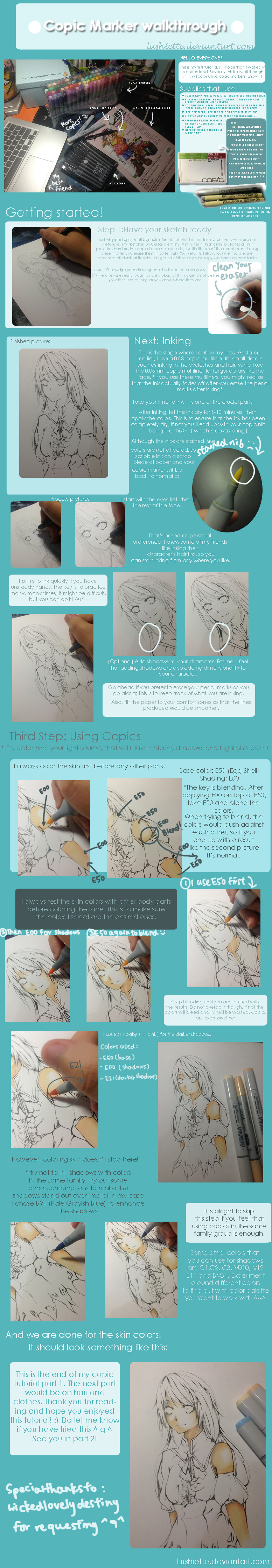 Copic Tutorial