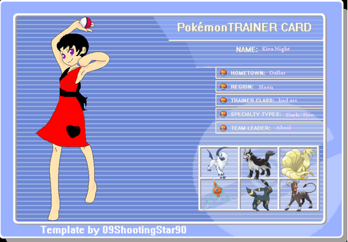 Kira Night's trainer card