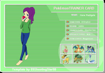 Hana's trainer card by sha-sha-shadow