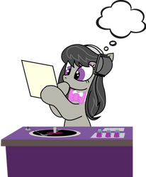 Octavia Melody DJ Pony Thoughts